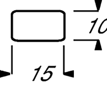 Линза с символом "Свет" Busch-Duro 2000 SI сл. кость ABB 1433-0-0424