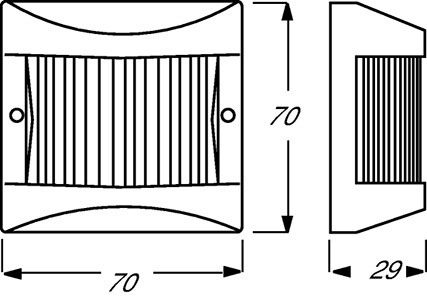 Датчик движения Busch-Wachter 180 UP с комбинированной линзой бел. ABB 6800-0-1898