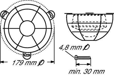 Решетка защитная для датчиков присутствия Busch-Wachter альп. бел. ABB 6899-0-2304