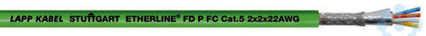 Кабель ETHERLINE FD P FC CAT5 2х2х22 AWG (м) LappKabel 2170894