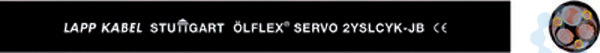 Кабель OLFLEX SERVO 2YSLCY-JB 4х6 G (м) LappKabel 0036428