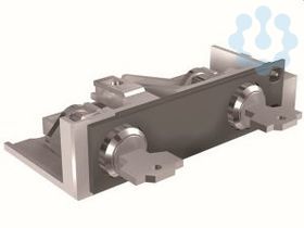 Блокировка замком с ключом в положениях "вкачен/тест/выкачен" KLP-D одинаковые ключи E2.2...E6.2 2-й ключ ABB 1SDA073812R1