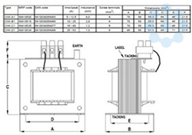 Дроссель входной/выходной для ACS 150/350 ABB 68418518