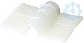 Зажим кабельный UL 94 V-2; самокл.; полиамид 6.6; 9.52х19.3; 3.17; натуральный (уп.500шт) ABB 7TAG009970R0143