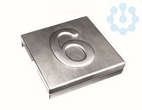 Маркировка для каб. стяжки нерж. сталь "6" (уп.100шт) ABB 7TCG009470R0070