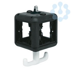 Корпус розеточного блока EVE черн. ABB 0239-0-0012