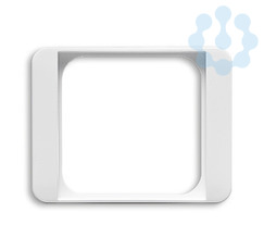 Плата центральная (промежуточное кольцо) для 50х50мм телекоммуникационных вставок/механизмов AMP Brand-Rex Rutenbeck BTRTelegartner серия alpha паллдий ABB 1710-0-3312