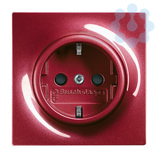 Розетка Schuko Impuls 16А 250В бордо/ежевика ABB 2011-0-3868