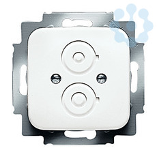 Рамка центральная с суппортом Reflex SI альпийский бел. ABB 1710-0-1076