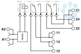 Модуль базовый PLC-BSC-230UC/21-21/SO46 Phoenix Contact 2980429