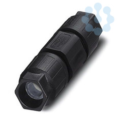 Разъем соединиитель для кабеля QUICKON Q 1.5/4IDC/24-24KU-KU BK черн. Phoenix Contact 1642153
