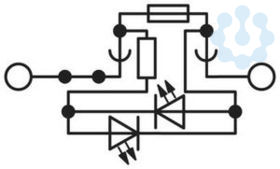 Клемма для установки предохранителея ST 4-HESILED 24 (5х20) Phoenix Contact 3036547