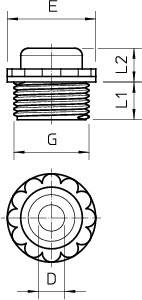 Ниппель 90 M20 GE OBO 2032382