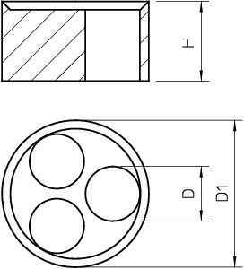 Кольцо уплотнительное для каб. ввода 107 C V 16 3х6 OBO 2029642