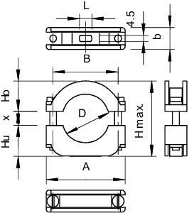 Скоба креп. молниезащитная 24-34мм 3015 34 LGR OBO 2157349