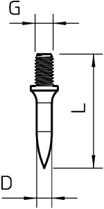 Дюбель M6 L15мм 903 15 G OBO 3100154