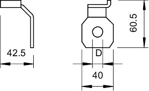 Клемма соединительная 485 M12 OBO 5240328