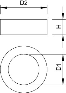 Кольцо уплотнительное для каб. ввода 107CR VM 40 OBO 2029575