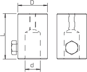 Соединитель изол. стержней для настенного монтажа 101 W-16 OBO 5408689