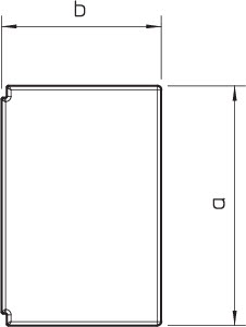 Заглушка кабель-канала торцевая WDKH 10х20мм WDKH-E10020RW ABS-пластик бел. OBO 6175540
