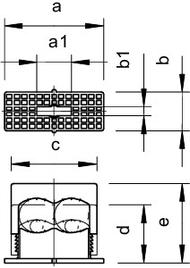 Скоба креп. 6-16мм 3050 2 6-16 OBO 2115018