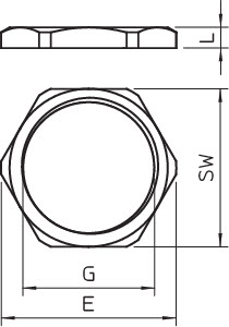 Контргайка 169 MS PG42 OBO 2091429