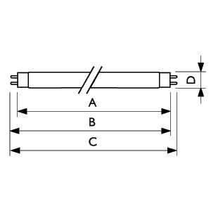 Лампа люминесцентная Actinic BL TL-DK 36W/10 36Вт T8 G13 PHILIPS 928019701003 / 872790086083200