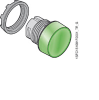 Лампа сигнальная ML1-100G зел. корпус ABB 1SFA611400R1002