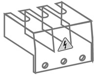 Крышка клеммная OTS63T3 ABB 1SCA022353R6750