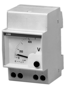 Вольтметр переменного тока VLM 1/500V ABB 2CSM110220R1001