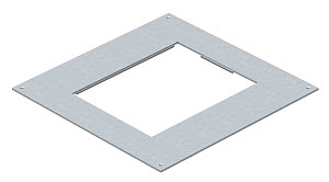 Крышка для основан. монтаж. оцинк. DUG 250-3 6 OBO 7400463