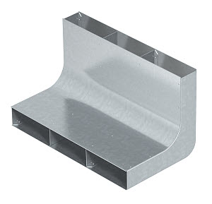 Угол вертикальный 90град. для кабель-канала 3-секц. 120х110х48мм KV3 35038 FS OBO 7400664