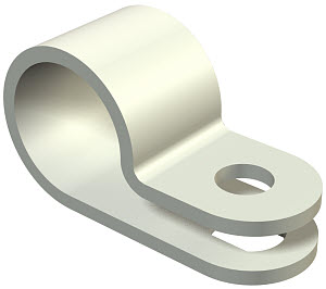 Скоба для кабеля 255 9.5 LGR (уп.100шт) OBO 2222094