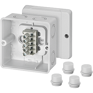Коробка распр. ОП 98х98х61 с клемн. IP55/65 D9045 HENSEL 6000005