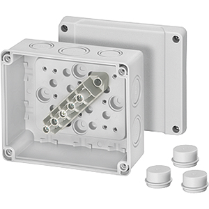 Коробка распр. ОП 119х139х70 с клемн. IP55/65 K9065 HENSEL 6000008