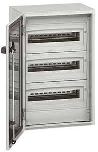 Шкаф Atlantic IP55 (600х400х250) стекл. дверь Leg 035494