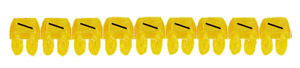 Маркер каб. 4.0-6.0кв.мм CAB3 "/" жел. (уп.300шт) Leg 038290