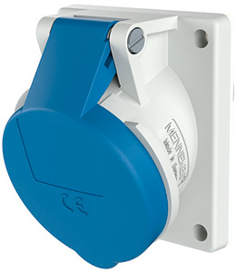 Розетка скрыт. уст. 16А 20-220В 2P+N IP44 накл. Mennekes 1463