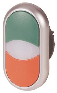 Кнопка сдвоенная M22-DDL-GR EATON 216698