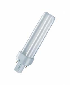 Лампа люминесцентная компакт. DULUX D 10W/827 G24d-1 OSRAM 4050300008110
