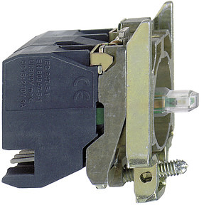 SCHNEIDER ELECTRIC CPO.P/PUL.LUM. LED VE.24VCA/CC 1NA+1NC