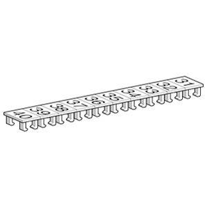 IDENTIFIC P/BORNES N°31 A 40 PASO 6MM