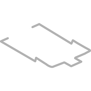 Скоба-держатель метал. SchE RXZ400