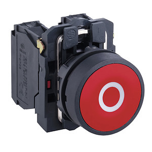 SCHNEIDER ELECTRIC PULSADOR RASANTE 1NC ROJO (O)