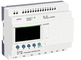 SCHNEIDER ELECTRIC ZELIO 12E/8S TRAN 24VCC C/RELOJ