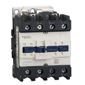 SCHNEIDER ELECTRIC CONTACTOR TETRAP. 4NA 40A BOBINA 220VCA