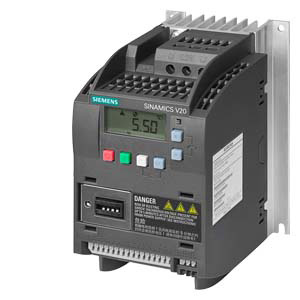 SIEMENS INDUSTRIAL VARIADOR DE VELOCIDAD V20 0.33HP 220V C/BOP