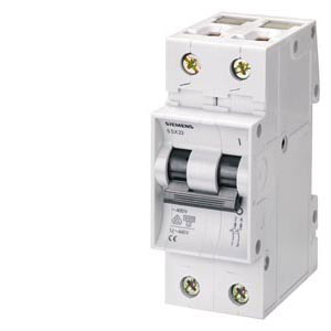 SIEMENS INDUSTRIAL INTERRUPTOR TERMOMAGNETICO 2X1A- 6KA