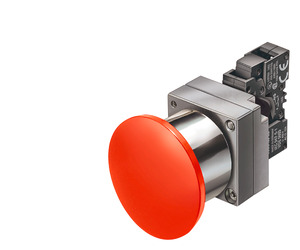 SIEMENS INDUSTRIAL EMERGENCIA ROJO  PULSAR TIRAR 1NC