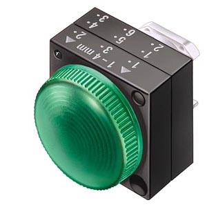 SIEMENS INDUSTRIAL L MP. SEÑAL. AZUL C/SOPORTE SIGNUM